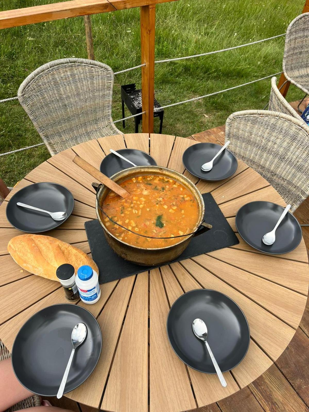 Hotel Starry Dome - Manta'S Retreat Glamping Cornereva Exterior foto
