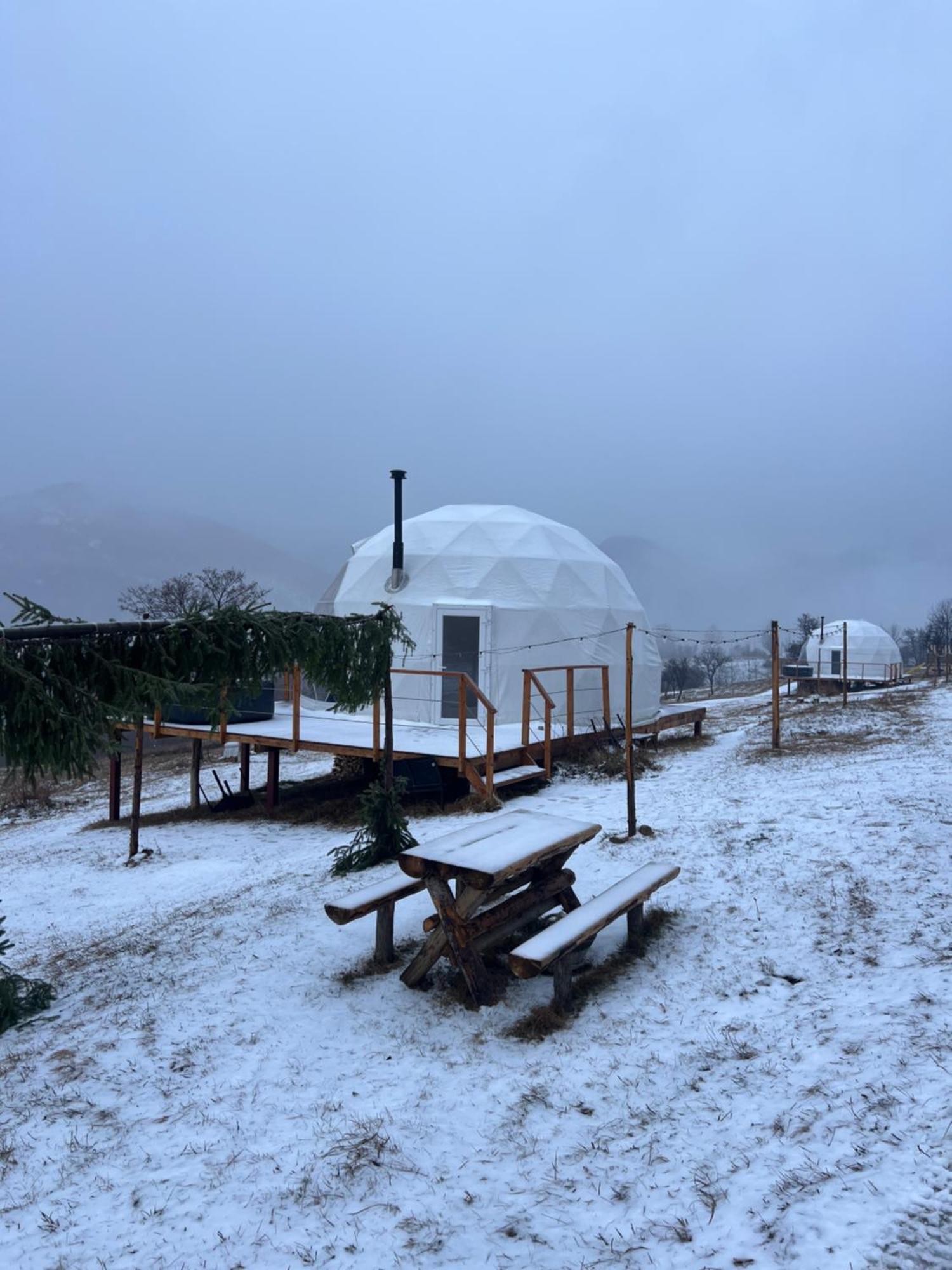 Hotel Starry Dome - Manta'S Retreat Glamping Cornereva Exterior foto