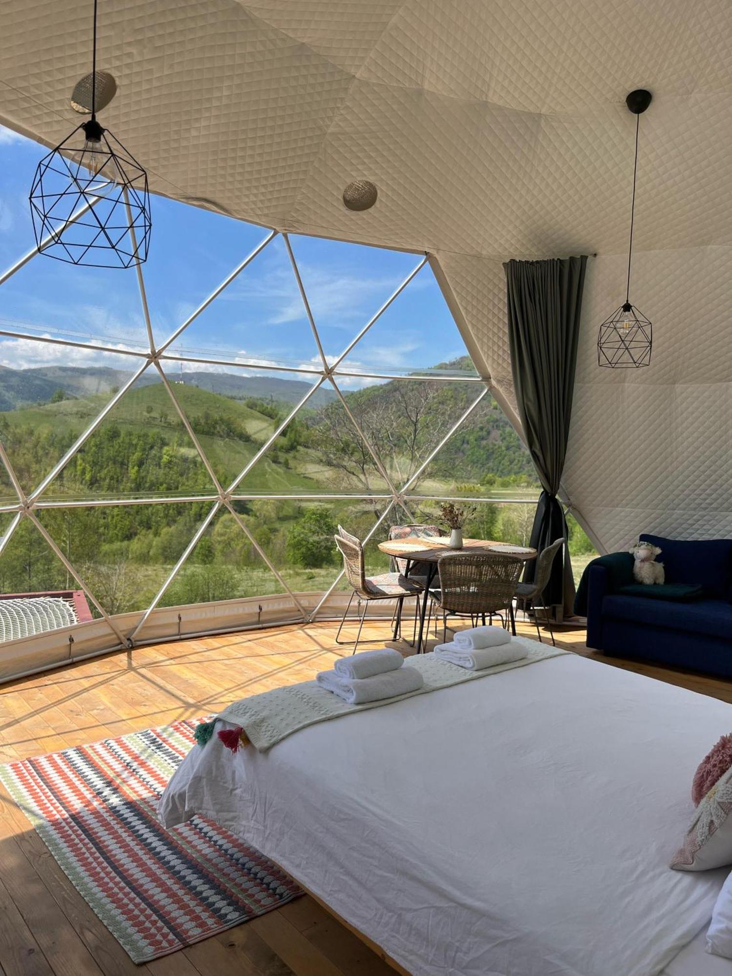 Hotel Starry Dome - Manta'S Retreat Glamping Cornereva Exterior foto